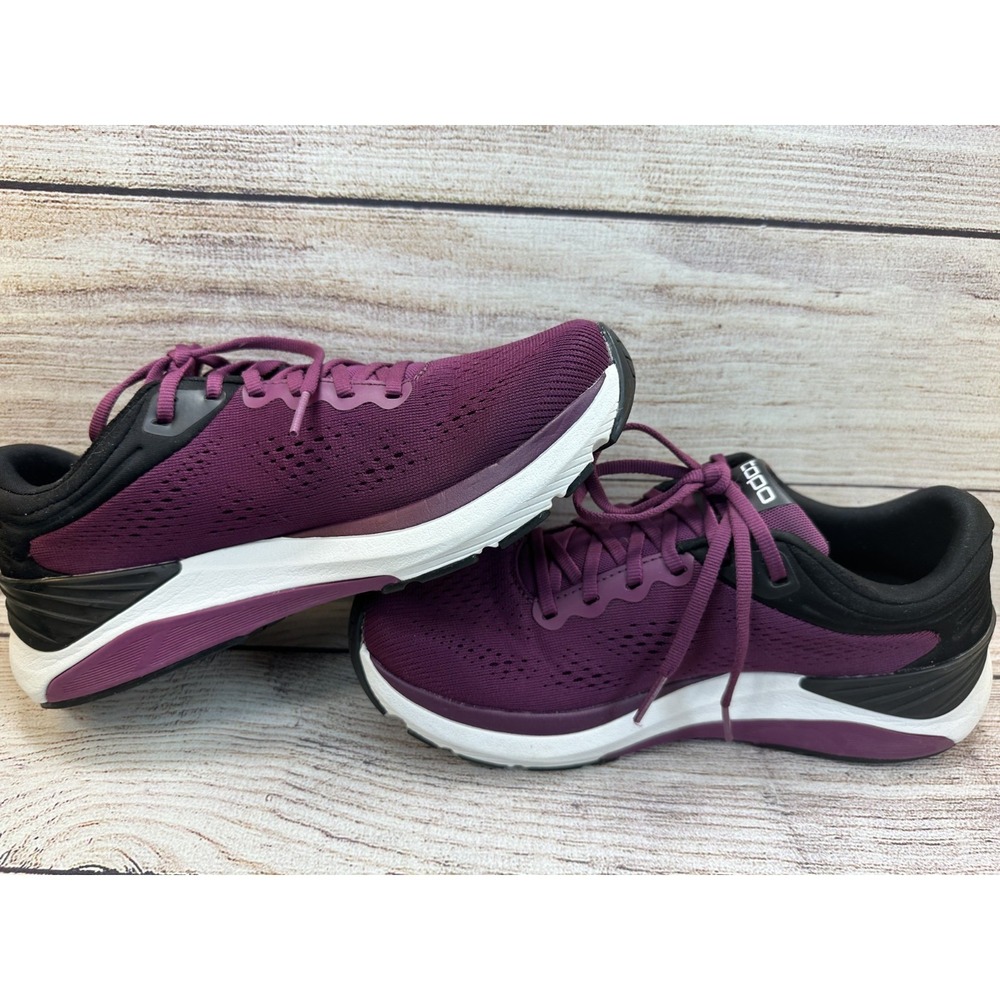 Topo Athletic Ultrafly 4 Women's Wine Purple Lace Up Running Shoes Size 8 - Picture 6 of 9